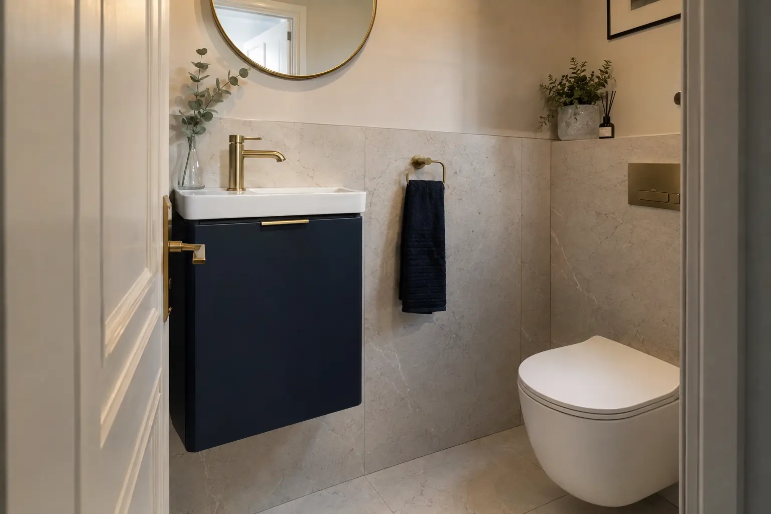 Compact en-suite concept